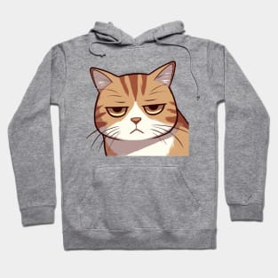 Nope Cat Hoodie